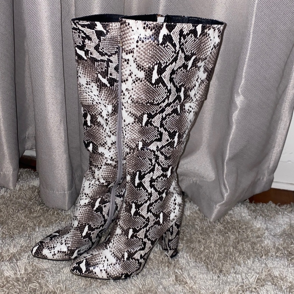 Snakeskin Boots